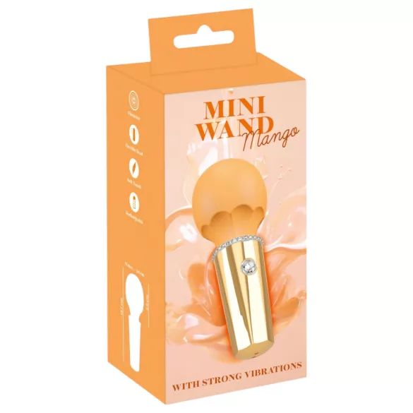 You2Toys Mini Wand - Akku Massagestab Vibrator (gelb)