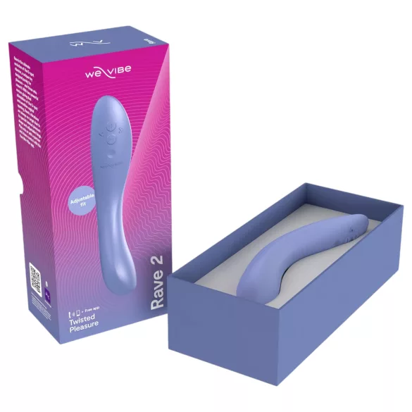 We‑Vibe Rave 2 - App-gesteuerter G-Punkt-Vibrator (blau)