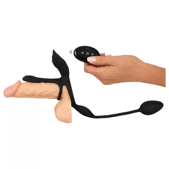Couples Choice - Multifunktionaler Vibro-Penisring (schwarz)
