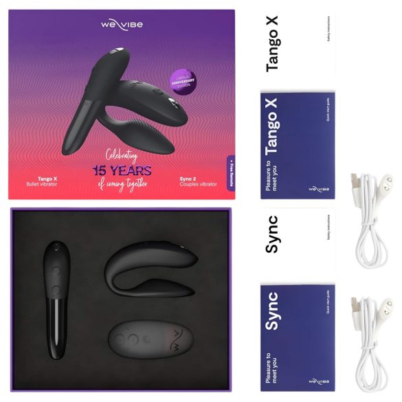 We-Vibe Kollektion - Partnervibrator-Set (schwarz)