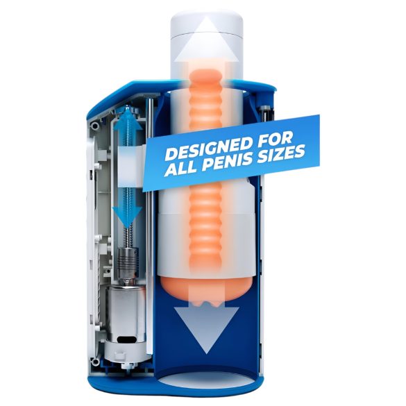 Autoblow A.I. Ultra - Netzbetrieb Supermund Masturbator (weiß)