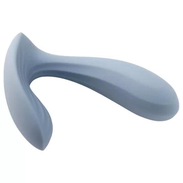 Svakom Erica - tragbarer, App-gesteuerter aufsetzbarer Vibrator (blau)