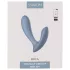 Svakom Erica - tragbarer, App-gesteuerter aufsetzbarer Vibrator (blau)