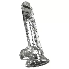 Crystal - Vibrator mit Saugnapf (transparent)