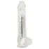 Crystal - Vibrator mit Saugnapf (transparent)