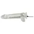 Crystal - Vibrator mit Saugnapf (transparent)