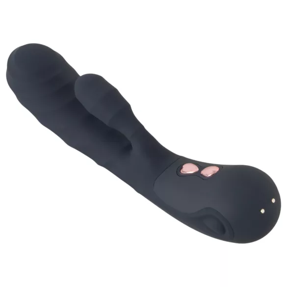 You2Toys - Oh! Rabbit Vibrator mit Klitorisstimulator (schwarz)