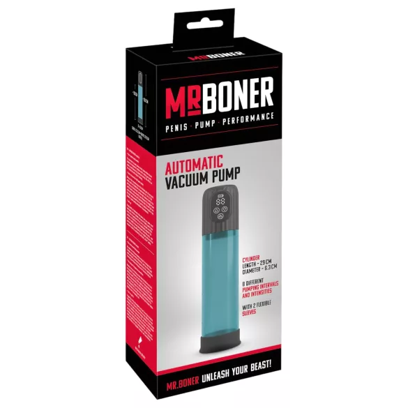 Mister Boner - automatische Penispumpe (blau)