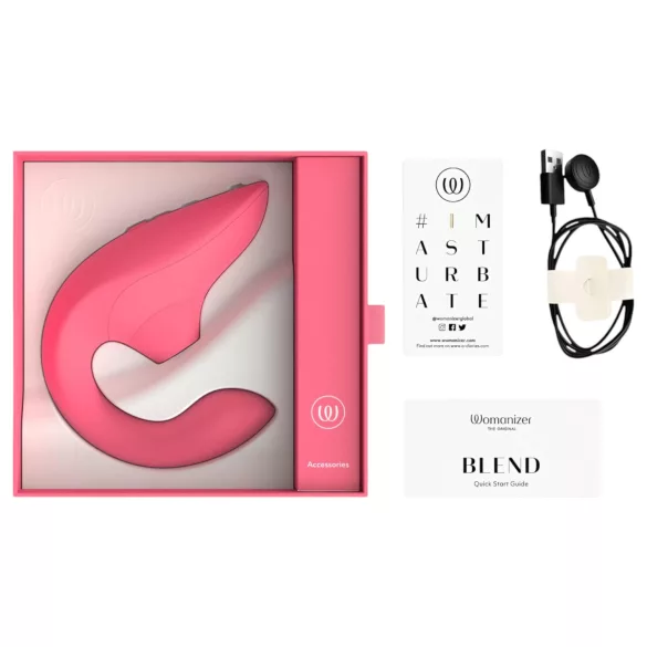 Womanizer Blend - G-Punkt-Vibrator und Klitorisstimulator (Koralle)