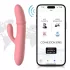 Svakom Mora Neo - App-gesteuerter Vibrator mit Perlen und Klitorisstimulator (Pink)
