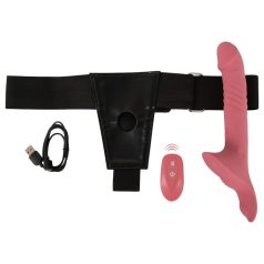 You2Toys - Strap-On Vibrator-Set (Rot)