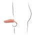 Realistixxx - Vibrations-Penismanschette mit Stimulationsring (natur)