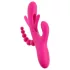 SMILE - Dreifach-Arms Vibrator mit Klitorisstimulator (pink)