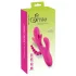 SMILE - Dreifach-Arms Vibrator mit Klitorisstimulator (pink)