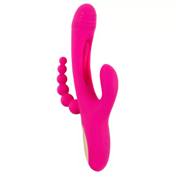 SMILE - Dreifach-Arms Vibrator mit Klitorisstimulator (pink)