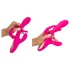 SMILE - Dreifach-Arms Vibrator mit Klitorisstimulator (pink)