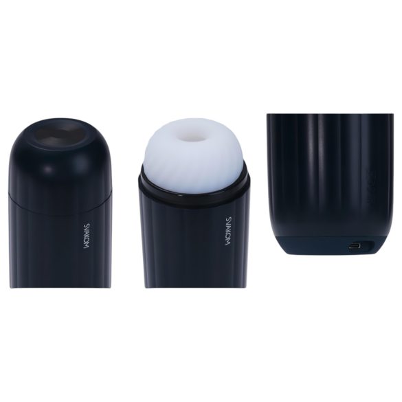 Svakom Sam Neo 2 - Intelligenter Masturbator (schwarz-weiß)