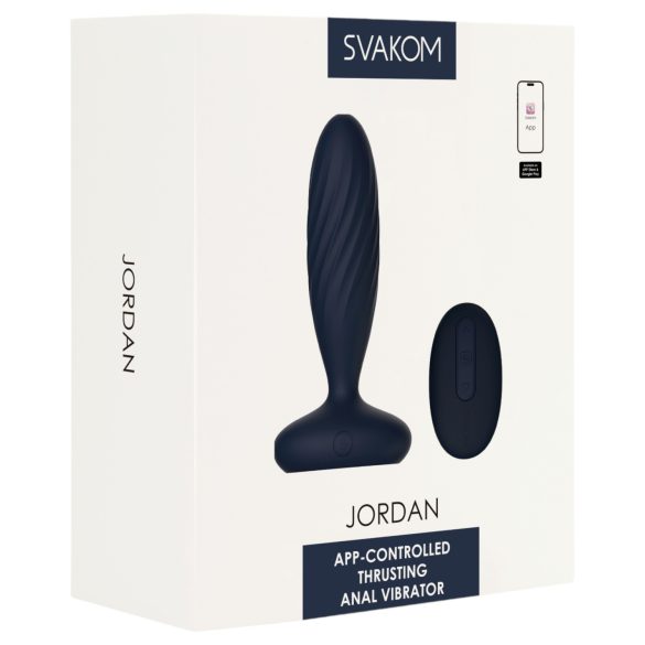 Svakom Jordan - Intelligenter Analvibrator (Blau)