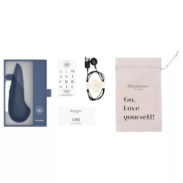 Womanizer Vibe - Klitorisstimulator (blau)