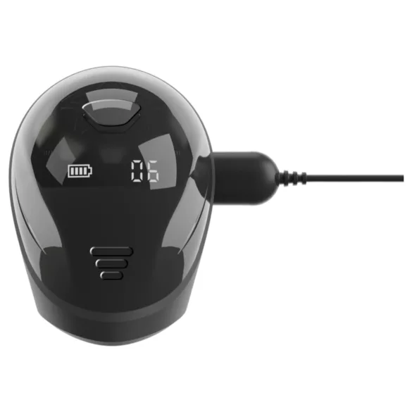 Rebel - wasserdichter Eichelvibrator (schwarz)