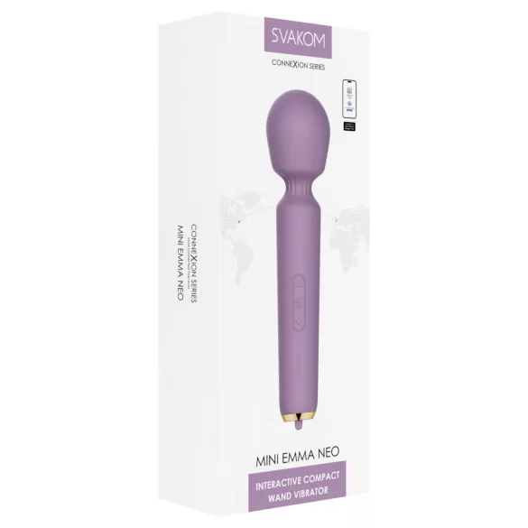 Svakom Mini Emma Neo - Intelligenter Massage-Vibrator (Lila)