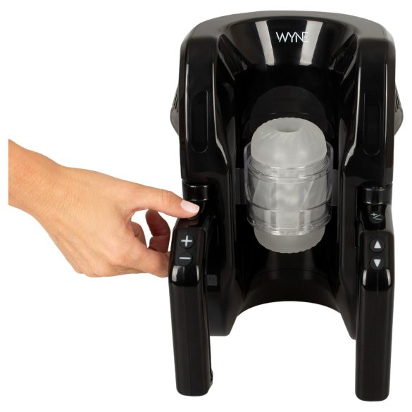 WYNE 10 - Automatischer Masturbator mit Haltegriff (schwarz)