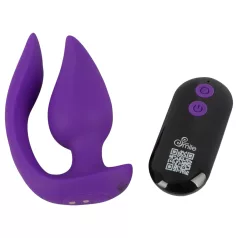 Smile - 2in1 Anal-Vibrator und Klitorisstimulator (Lila)