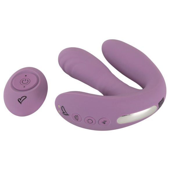 Beau Coeur Mireva - Dreifacharmiger, ferngesteuerter Vibrator (lila)