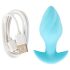 Cuties Mini - Vibrations Anale Plug (Blau)