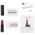 Lovense Exomoon - Mini-Vibrator in Lippenstiftform (schwarz)