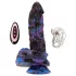 Beasty Cocks Firefly Fantasies - wärmender Stoß-Fantasie-Vibrator (blau) - 23 cm