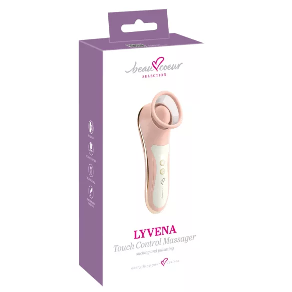 Beau Coeur Lyvena - Saug- und Pulsations-Klitorisstimulator (rosa)