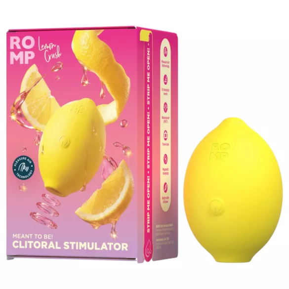Romp Lemon Crush - luftwellenvibrator für die Klitoris (gelb)