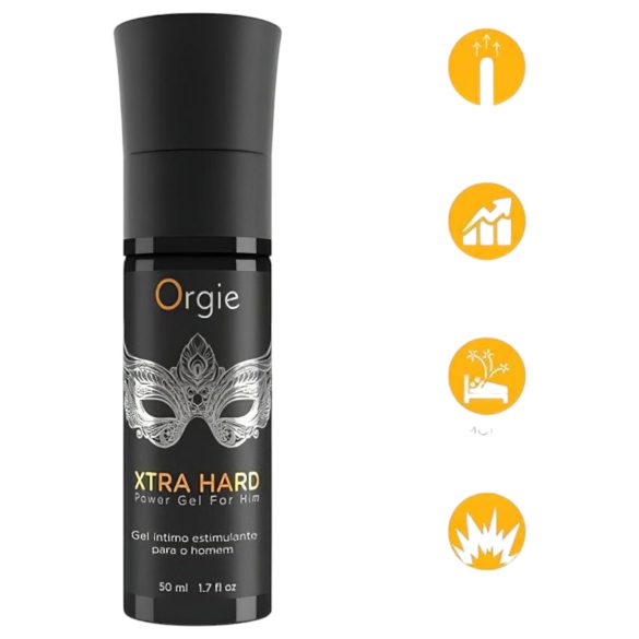 Orgie Xtra Hard - Erektionsverstärker Gel (50ml)