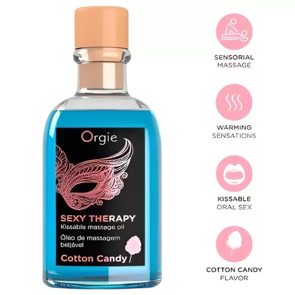 Orgie Sexy Therapy - Massageöl-Set - Zuckerwatte
