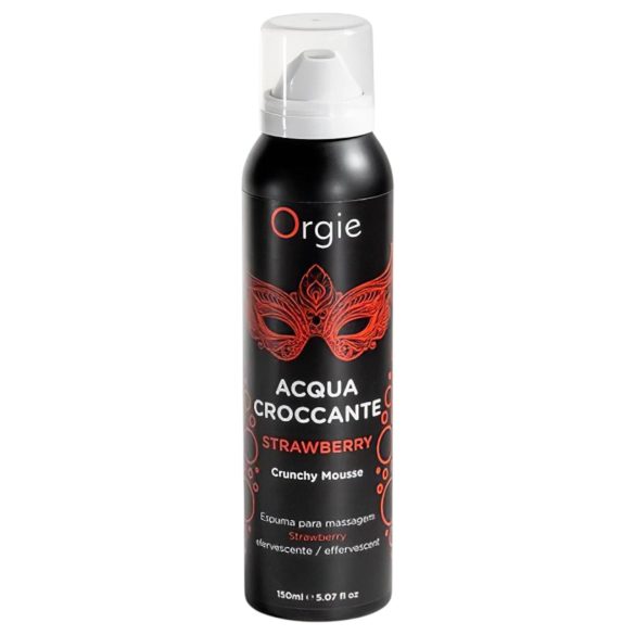 Orgie Acqua Croccante - Massage-Schaum - Erdbeere (150 ml)