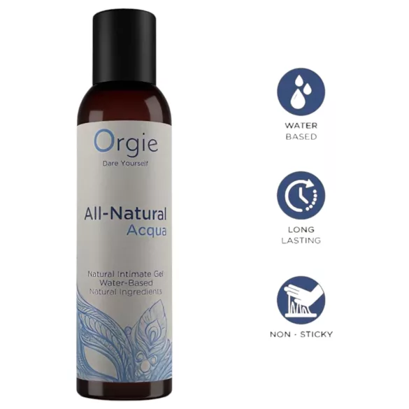 Orgie All Natural - wasserbasiertes Gel (150ml)