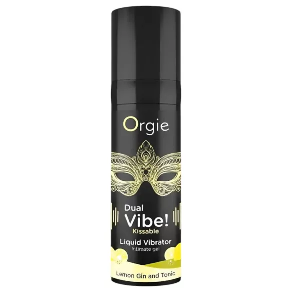 Orgie Dual Vibe - unisex flüssiger Vibrator - Gin Tonic (15 ml)