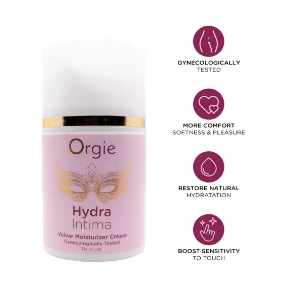 Orgie Hydra Intima - Intimpflegecreme für Frauen (50 ml)