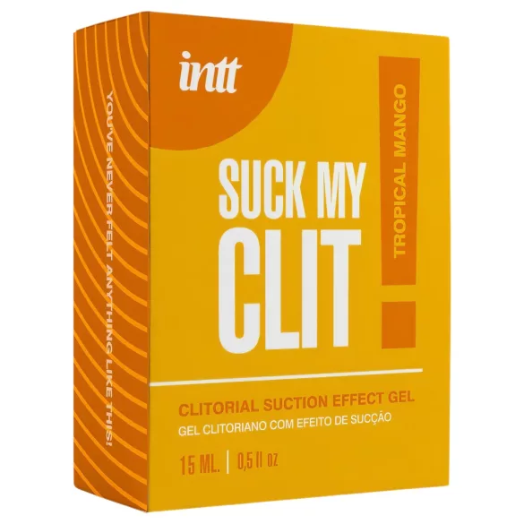 Intt Suck My Clit - klitorisstimulierendes Gel für Frauen - Mango (15 ml)