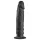Baseks Slimline - Anal-Dildo mit Saugnapf (schwarz)