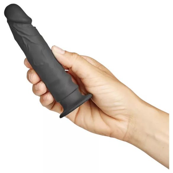 Baseks Slimline - Anal-Dildo mit Saugnapf (schwarz)