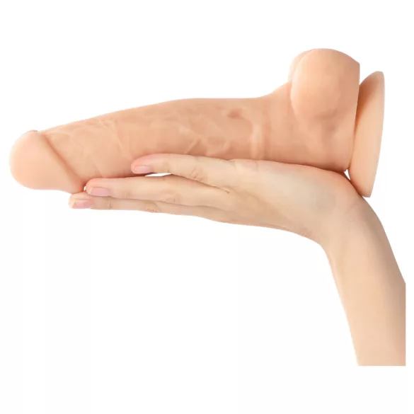 Willie City Luxe - naturgetreuer Silikon-Dildo (hautfarben) - 23 cm