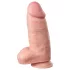 Willie City - dicker, lebensechter Dildo (hautfarben) - 24,5 cm