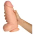 Willie City - dicker, lebensechter Dildo (hautfarben) - 24,5 cm