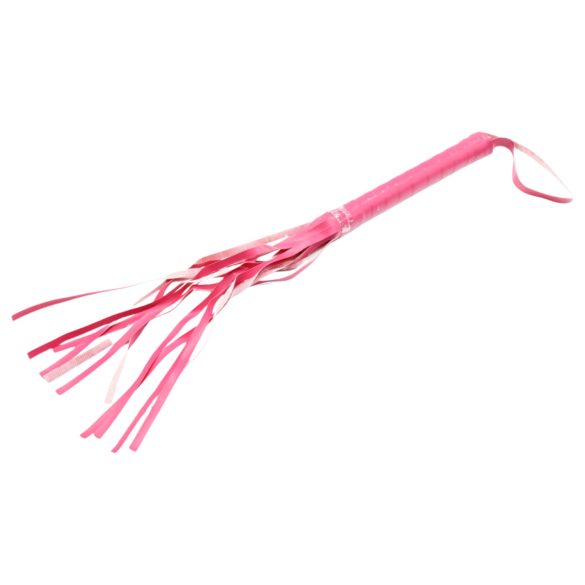 Kunstleder Peitsche - pink (42cm)