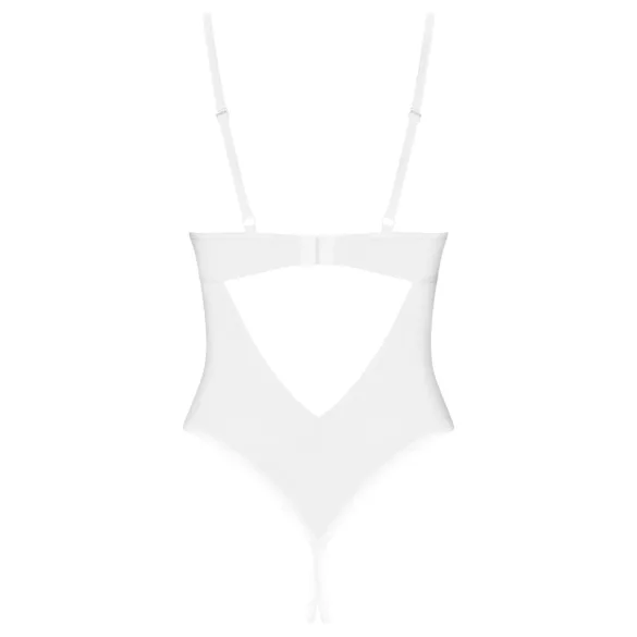 Obsessive Alissium - offener Body (weiß) - M/L