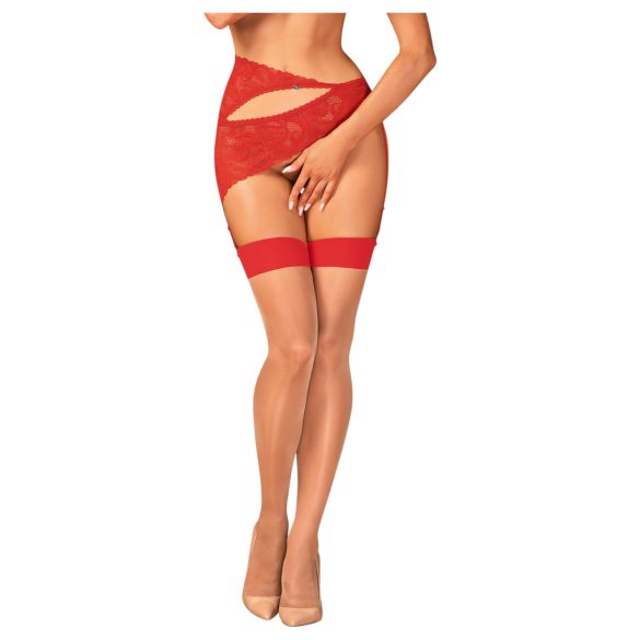 Obsessive Aloisa - Dessous-Geschenkbox - 6-teilig (Rot) - L/XL