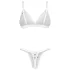 Obsessive Weddya Bride - zweiteiliges Braut-Set (weiß)