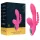 Erospace Sweet Play - G-Punkt-Vibrator mit Analsonde und Saugfunktion (rosa)